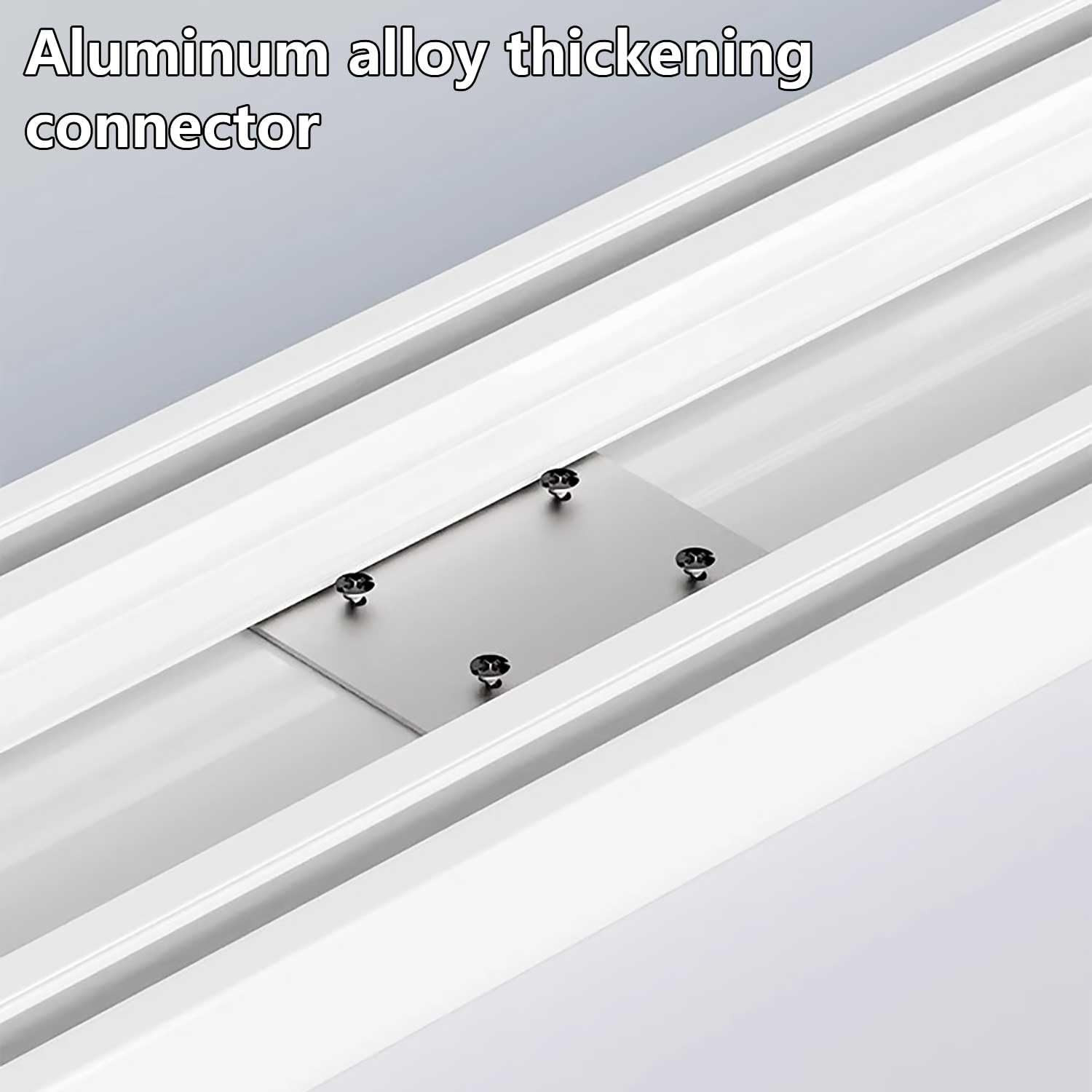 Double Row Curtain Track Silent Heavy Duty Drop Ceiling Curtain Track for Curtai