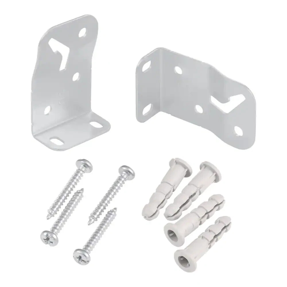 4 Pair Universal (Inside / Outside Window Frame Mount) Roller Shade Brackets