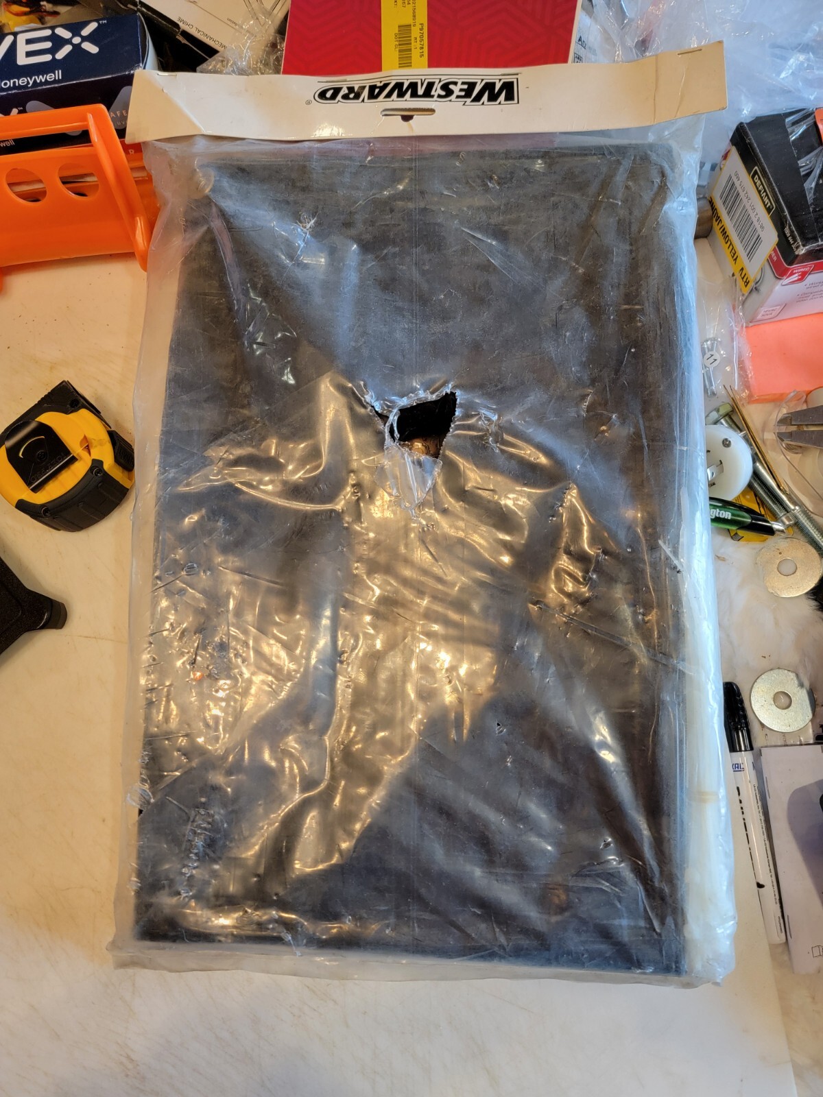 GRAINGER APPROVED 22RN64 Welding Curtain, 6 ft H, 8 ft W, Black 22RN64