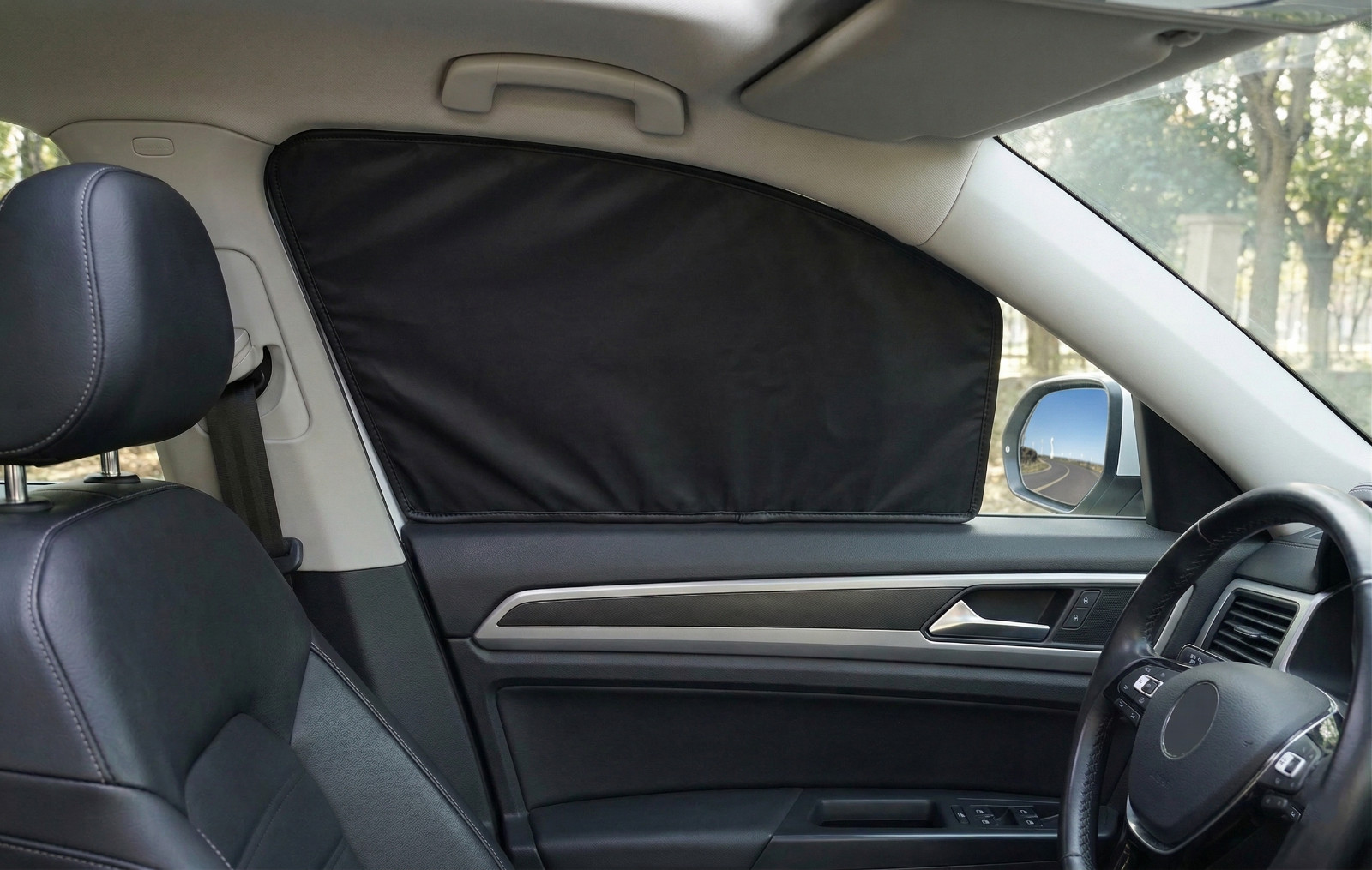 4X Magnetic Car Side Window Sun Shade Front Rear UV Protection Privacy