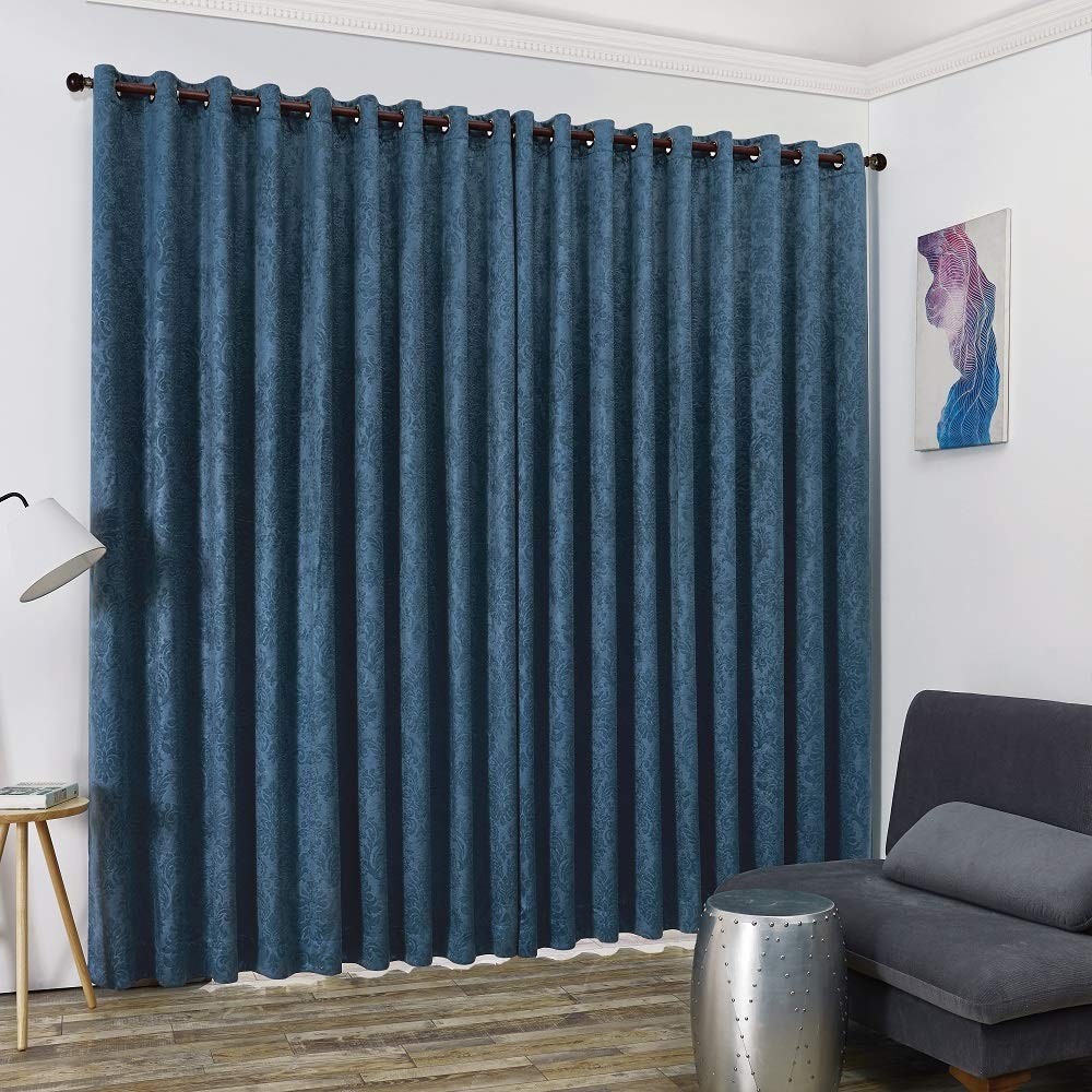 Warm Home Designs 2 Of 108 Width X 120 Length Wall To Wall Dark Blue Teal