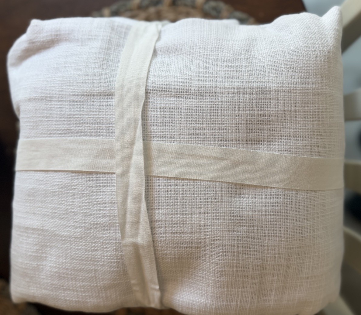 New Pottery Barn Seaton Cotton Blackout Curtain With Grommets 50×96 White