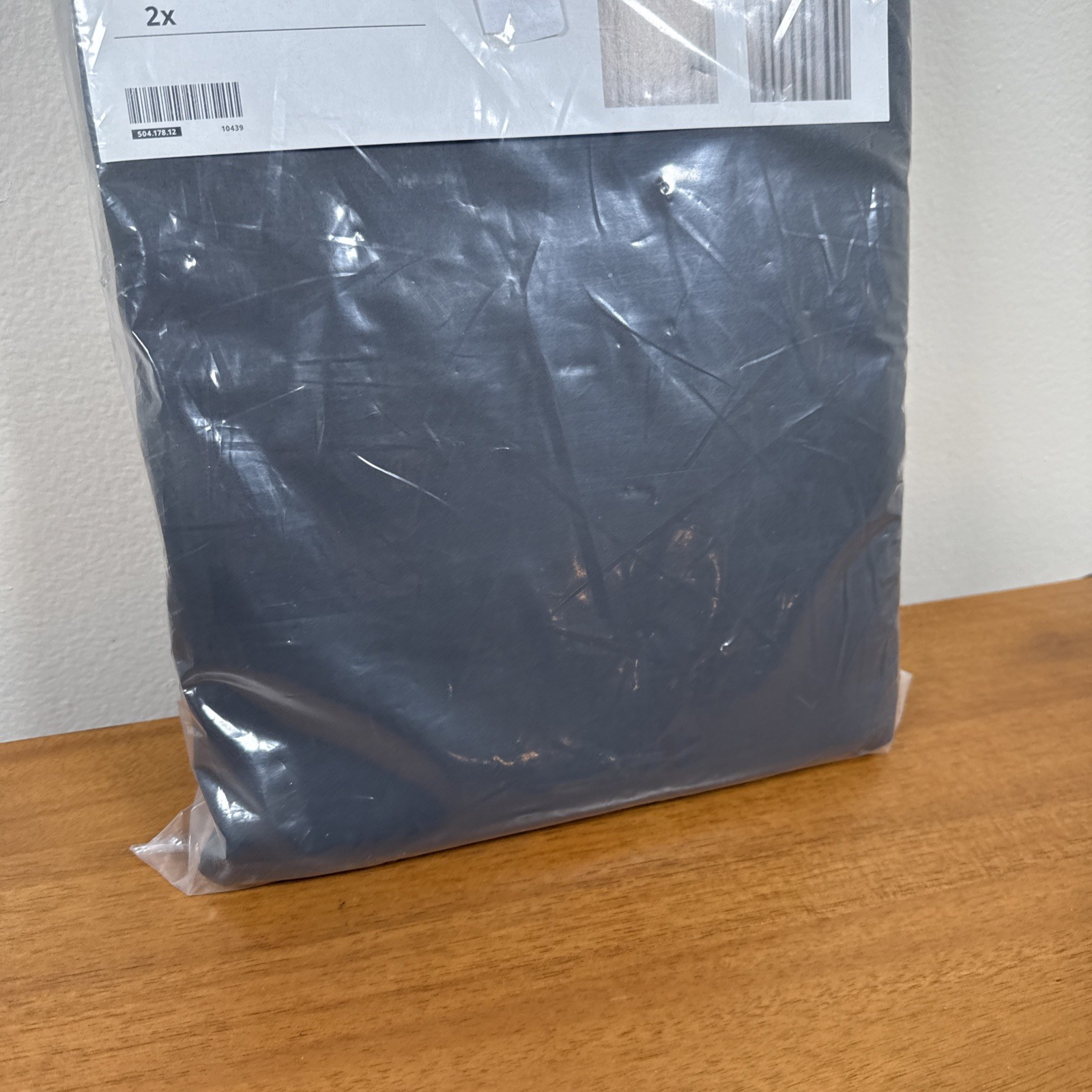 IKEA MAJGULL Curtains Room Darkening pair Gray 57”x 98″