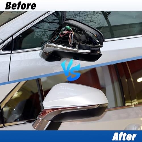Compatible with Lexus NX200t/NX300/NX300h/RX350/RX350L Left Driver Left White