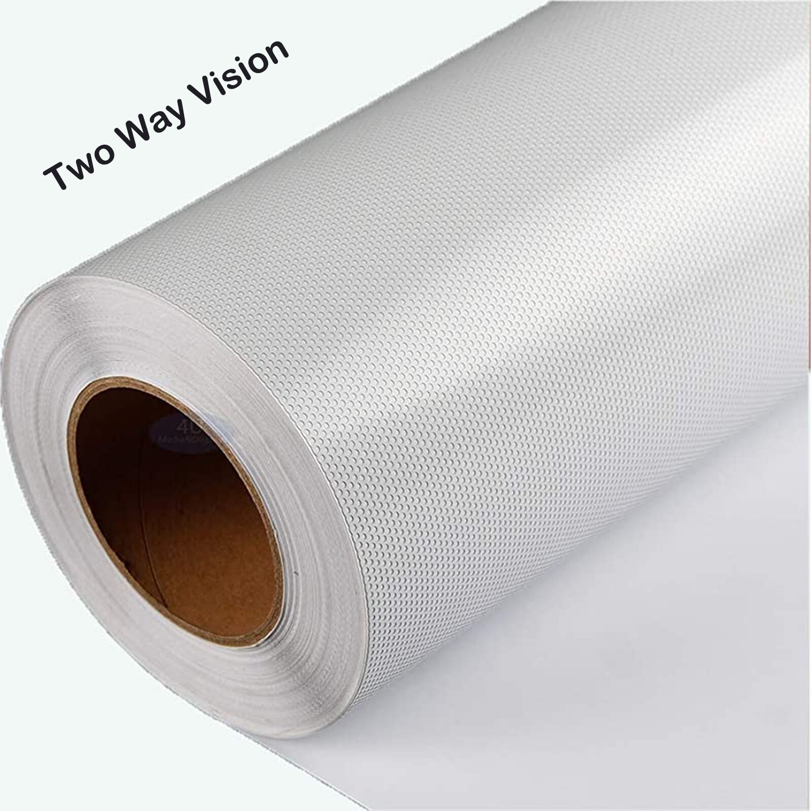 54in x 165ft，Two Way Vision Window Graphic Vinyl（Double Sided）50% Transmittance