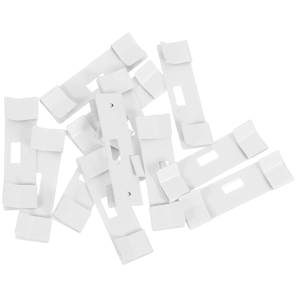 Blind Repair Vane Savers Metal White for Home Improvement 12Pcs