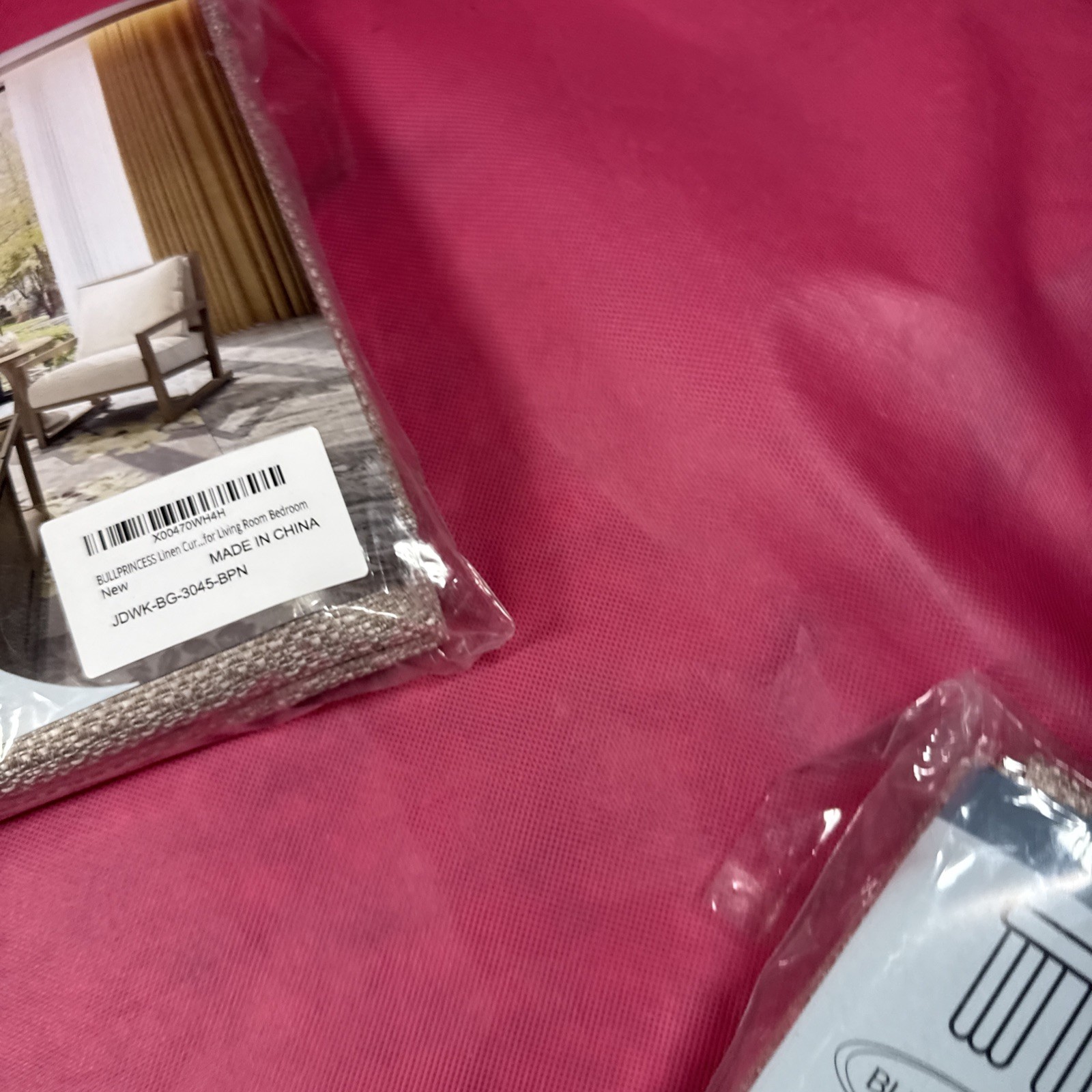 Bullprincess Blackout Curtains A Touch Of Elegant Brown/white New U4