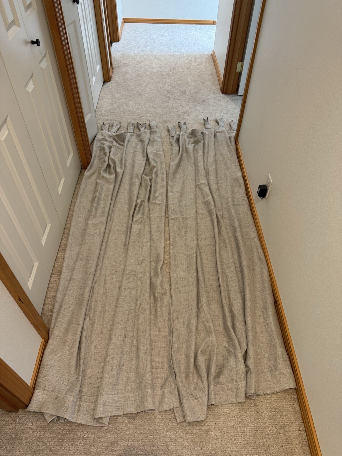 Nicole Miller New York Light Gray Curtains