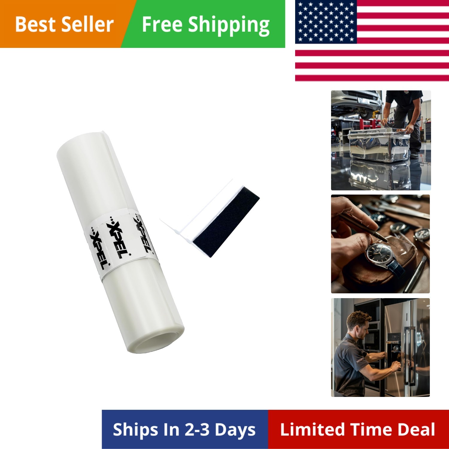 Gloss Surface Protection Film 12 Inch x 60 Inch Roll 1 ft x 5 ft – Clear 8mil…