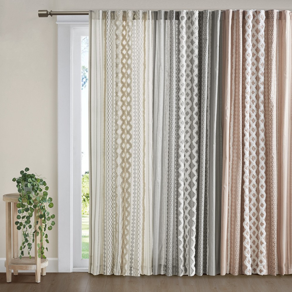 Burnout Printed Curtain Panel(Only 1 Pc Panel)