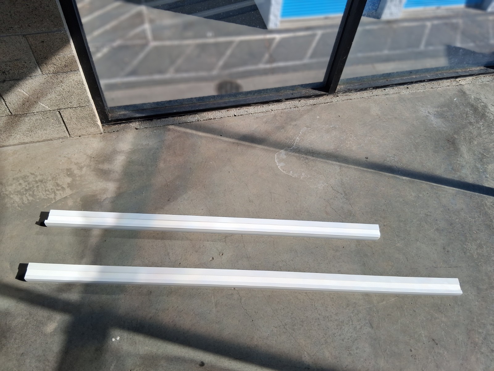 2 Brand New in box Cordless Custom shadesby HT Window fashions.