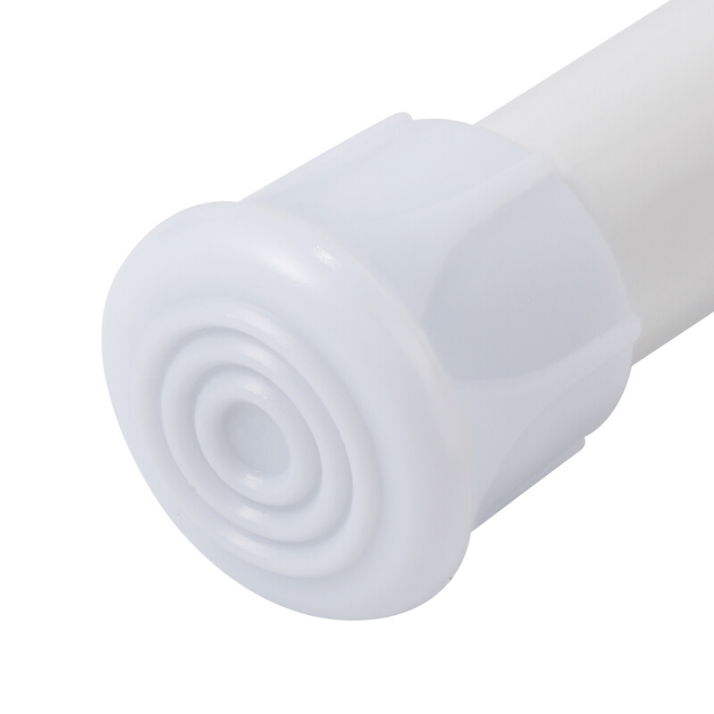 Spring Tension Curtain Rod Load Expandable Curtain Pole Heavy-Duty Steel 15″-44″