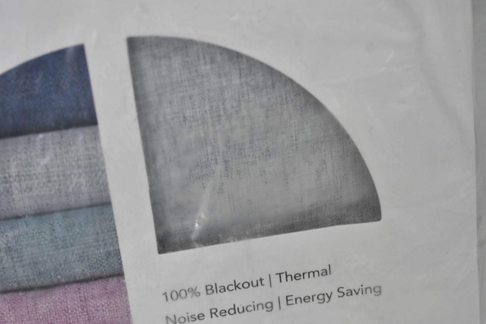 Deconovo Gray Curtains 2 Panel Set 52″ x 54″ Drapes Linen Textured Thermal