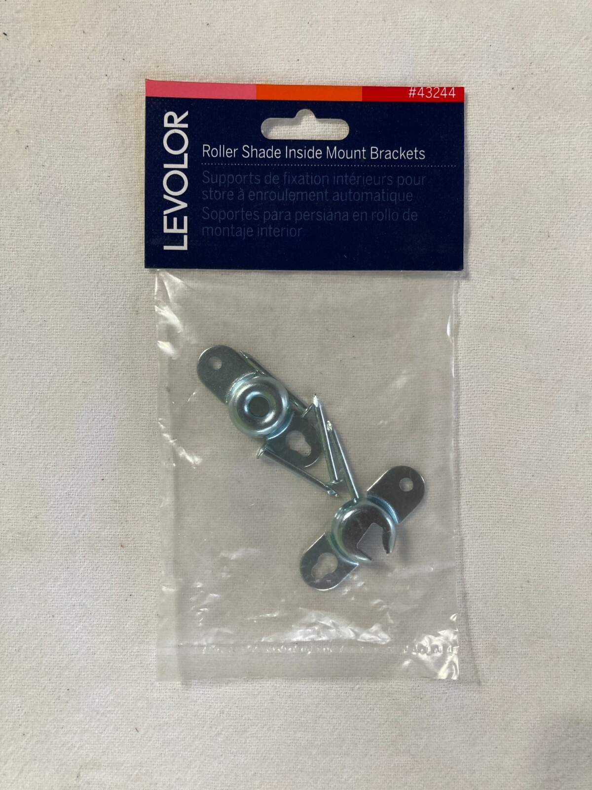 Levolor 43244 Window Frame Roller Shade Mount Brackets