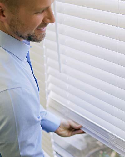 CHICOLOGY Faux Wood Blinds , Window Blinds , Wood Blinds , Window Shades , Windo