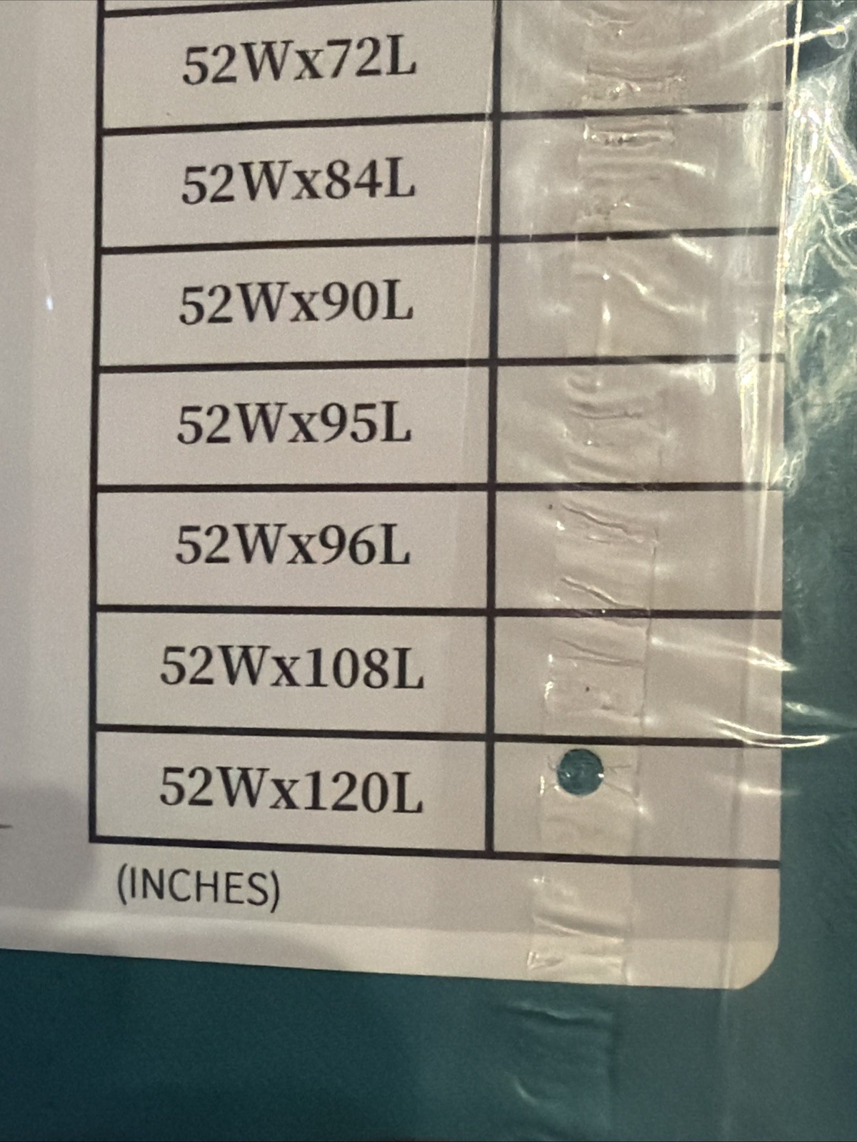 BGment Curtains 2 Panels Teal New 52×120
