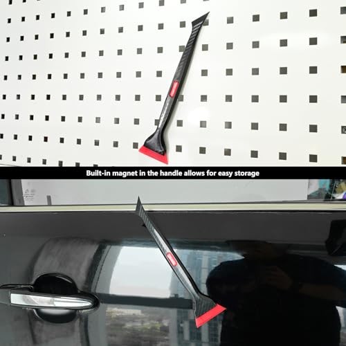 Window Tint Tool Mini Quarter Window Squeegee 8 inch Silicone Squeegee Kit