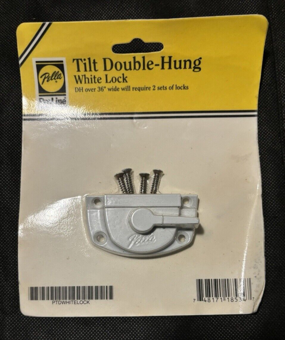 PELLA Windows D/H Sash lock Proline/Lifestyle White New Genuine Pella