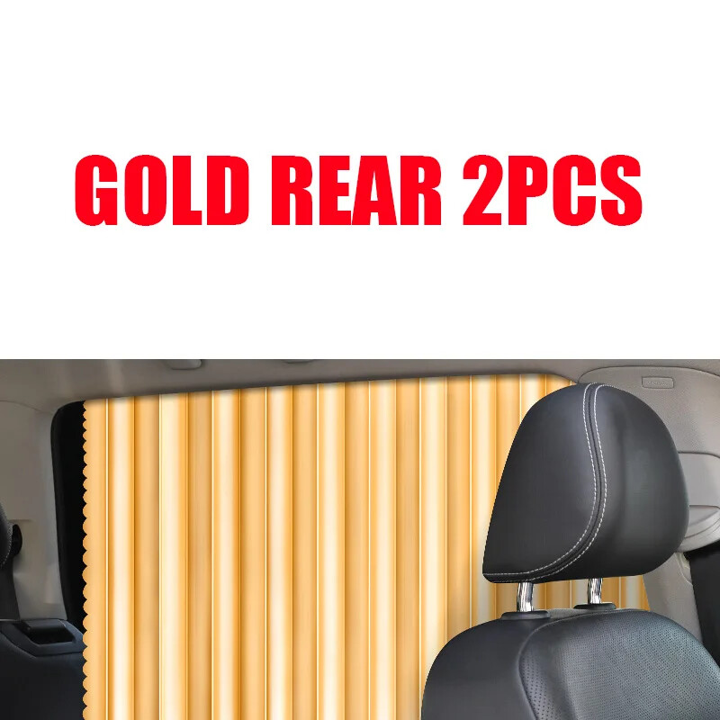 Car Sunshade Curtain Magnets Universal Front Rear Side Window Shades Curtains