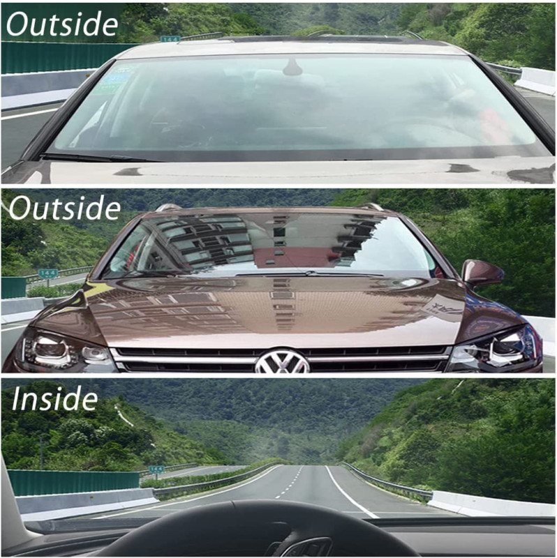 80% VLT Nano Ceramic Car Front Window Film 99% anti UV Heat Insulation Sun Block