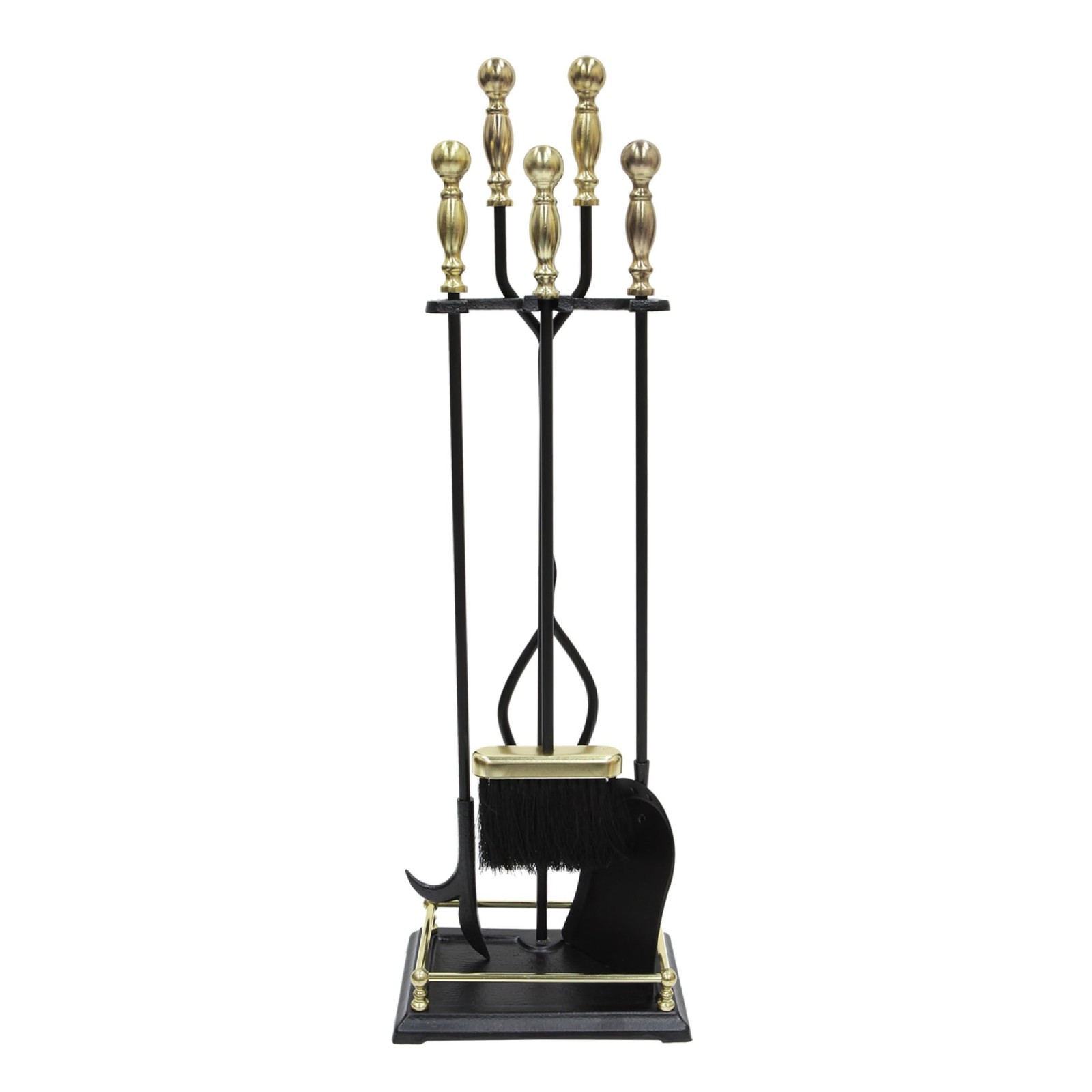 Minuteman International Black w/Polished Brass, Oxford Tool Set