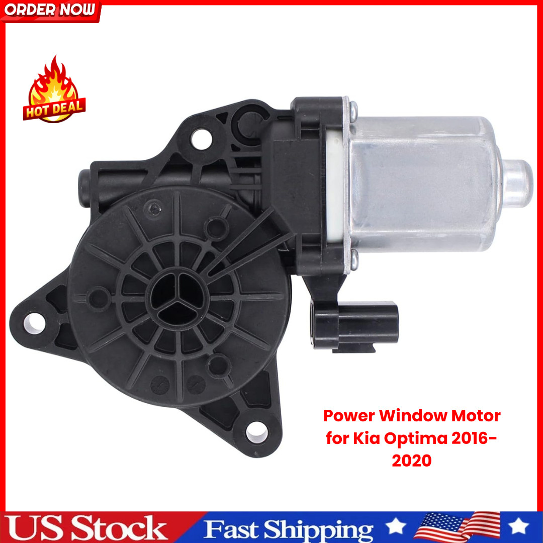 Rear Passenger Side Door Power Window Motor for Kia Optima 2016-2020