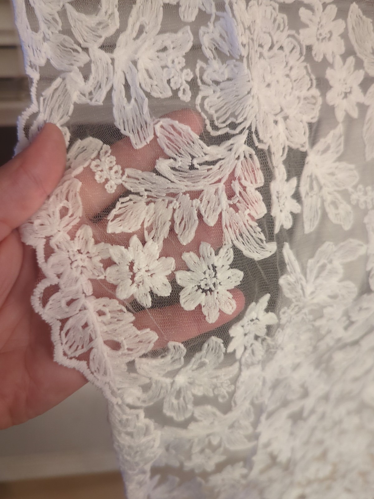 Lace curtains 2 panels 44×62