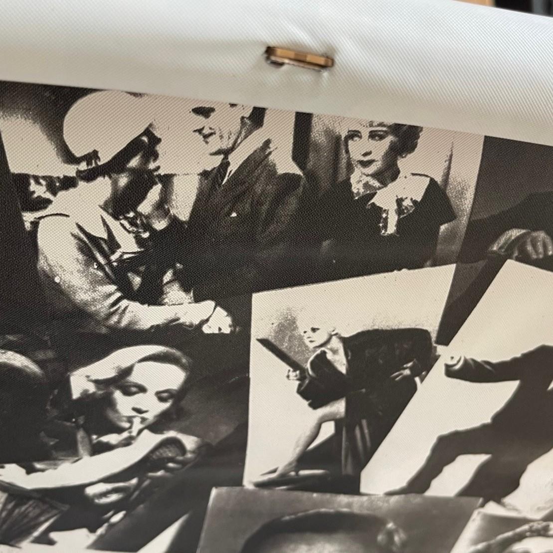 Retro 80s Spring Roller Window Shade HOLLYWOOD STARS Printed Vinyl Roll Up Blind
