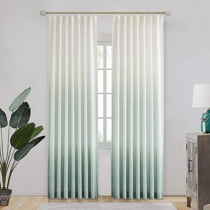West Lake Light Filtering Panel 95 in x 40 in Pinch Pleated – NEW