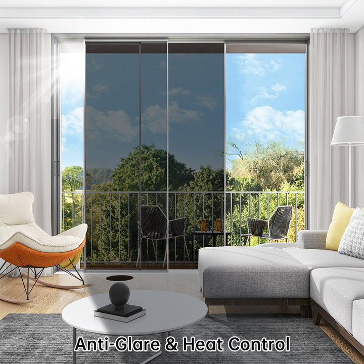 One Way Mirror Window Film Privacy Heat UV Reflective Control Tint for Office