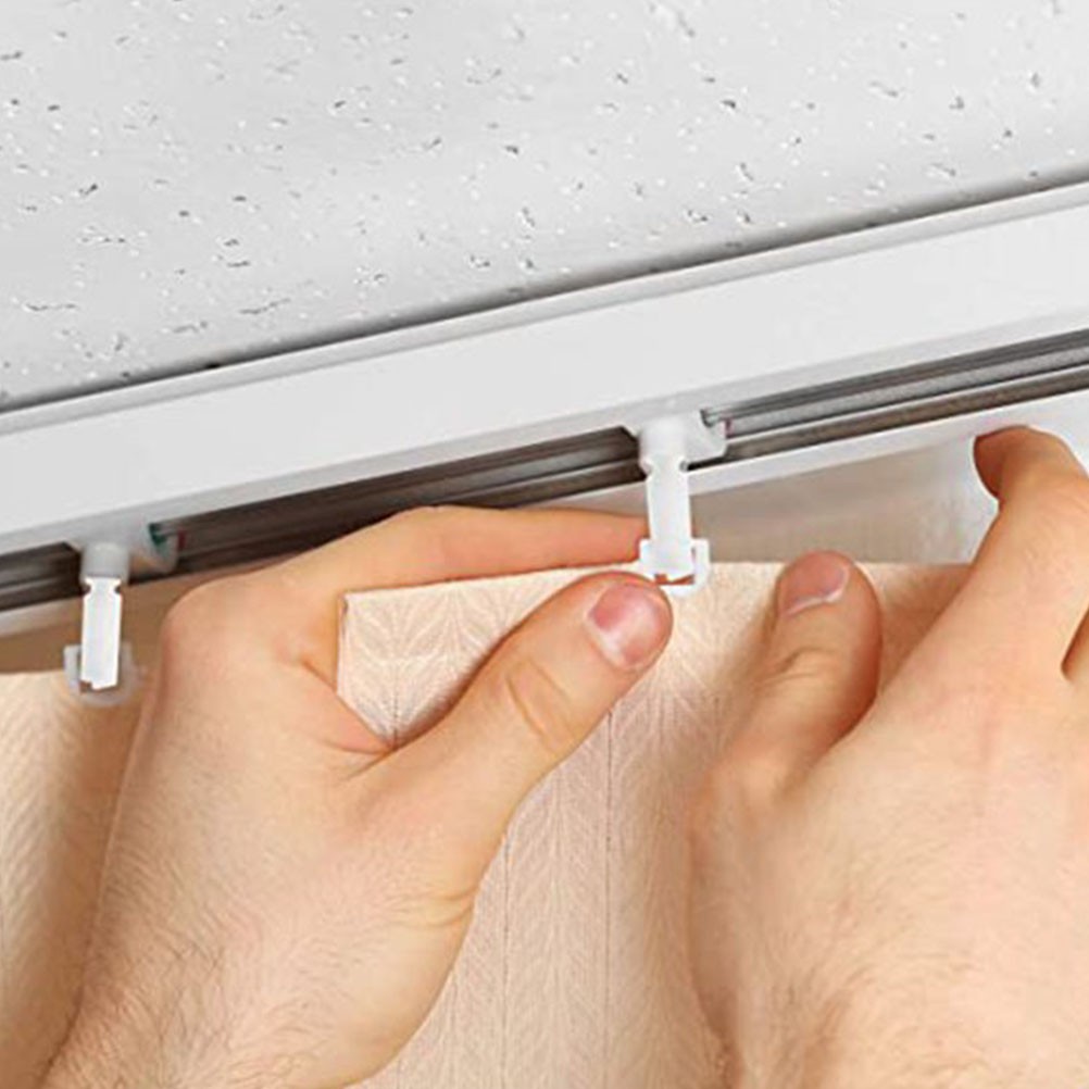 12 Set PVC Vertical Blind Replacement Stems for Window Repairs