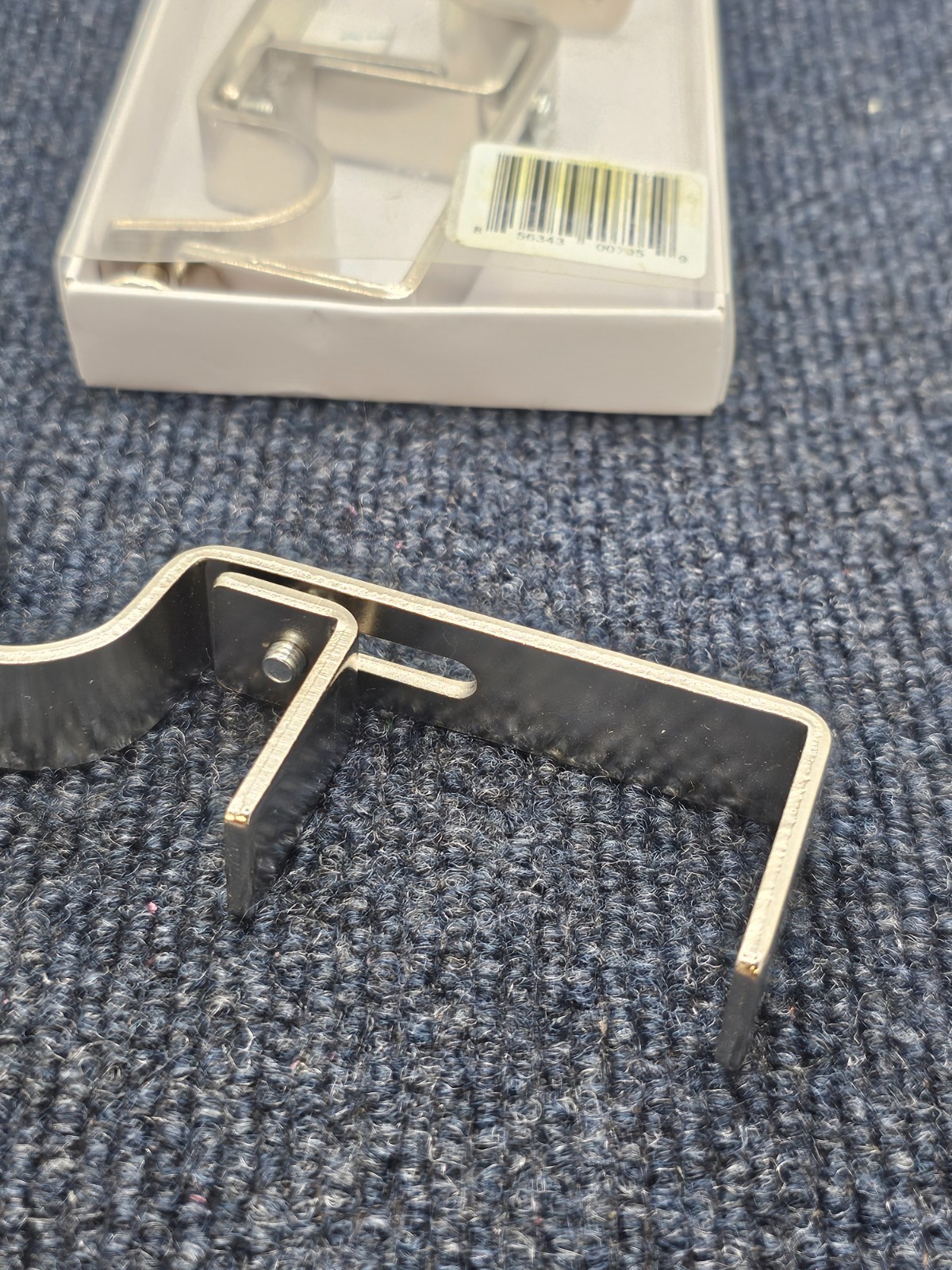 NoNo Bracket Curtain Bracket Attachment For Outside Mount Vertical Blinds Satin