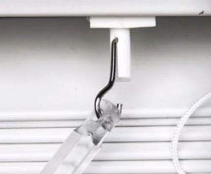 New Blind Wand/Rod – Color White- High Strength (12″ Clear 2 Pack)