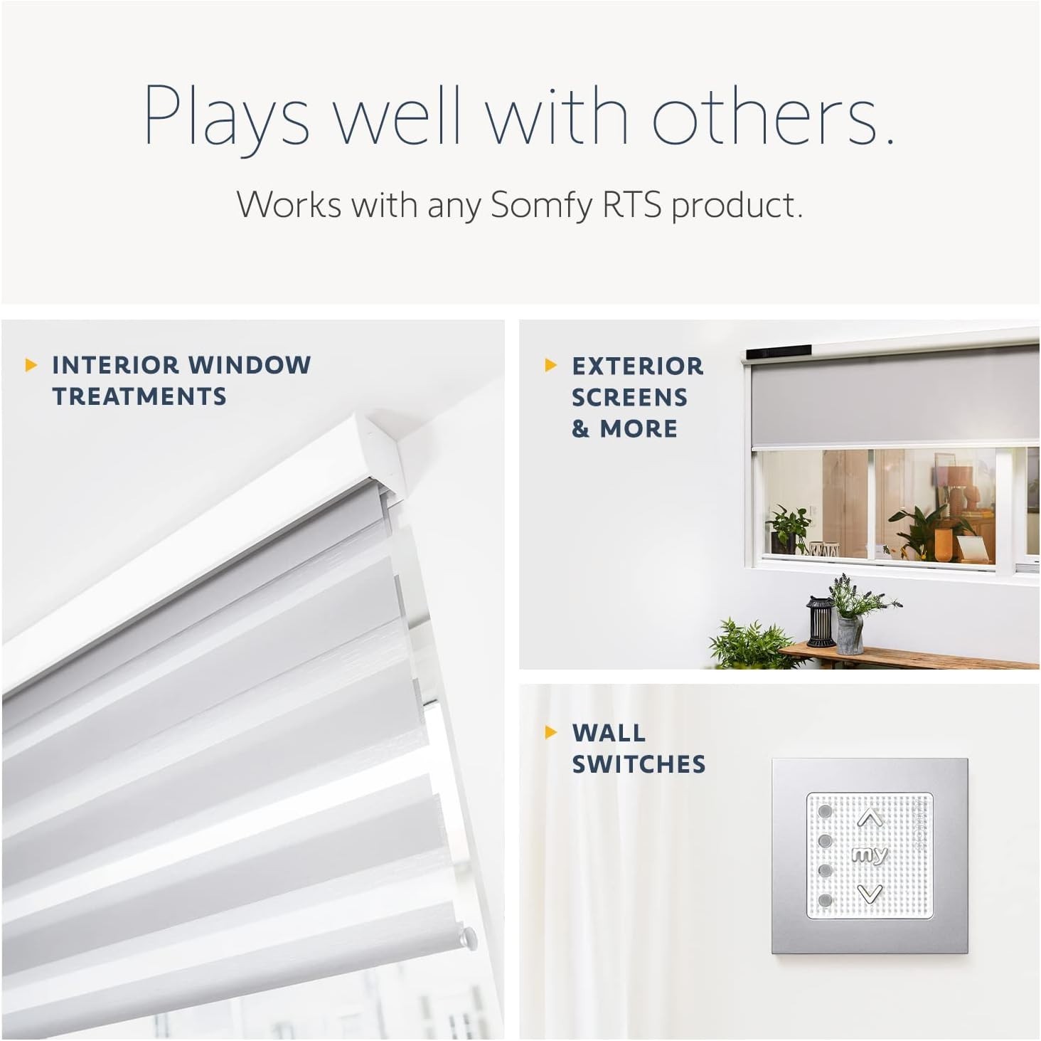 Remote Situo 1 Pure – 74300 RTS Control for 1 Motorized Shade or One Group of…