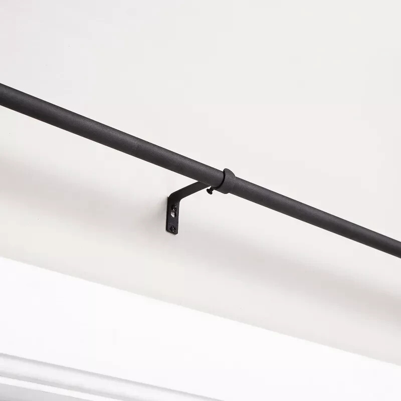 Kenney Bronn 3/4″ Standard Decorative Window Curtain Rod 66″-120″ length