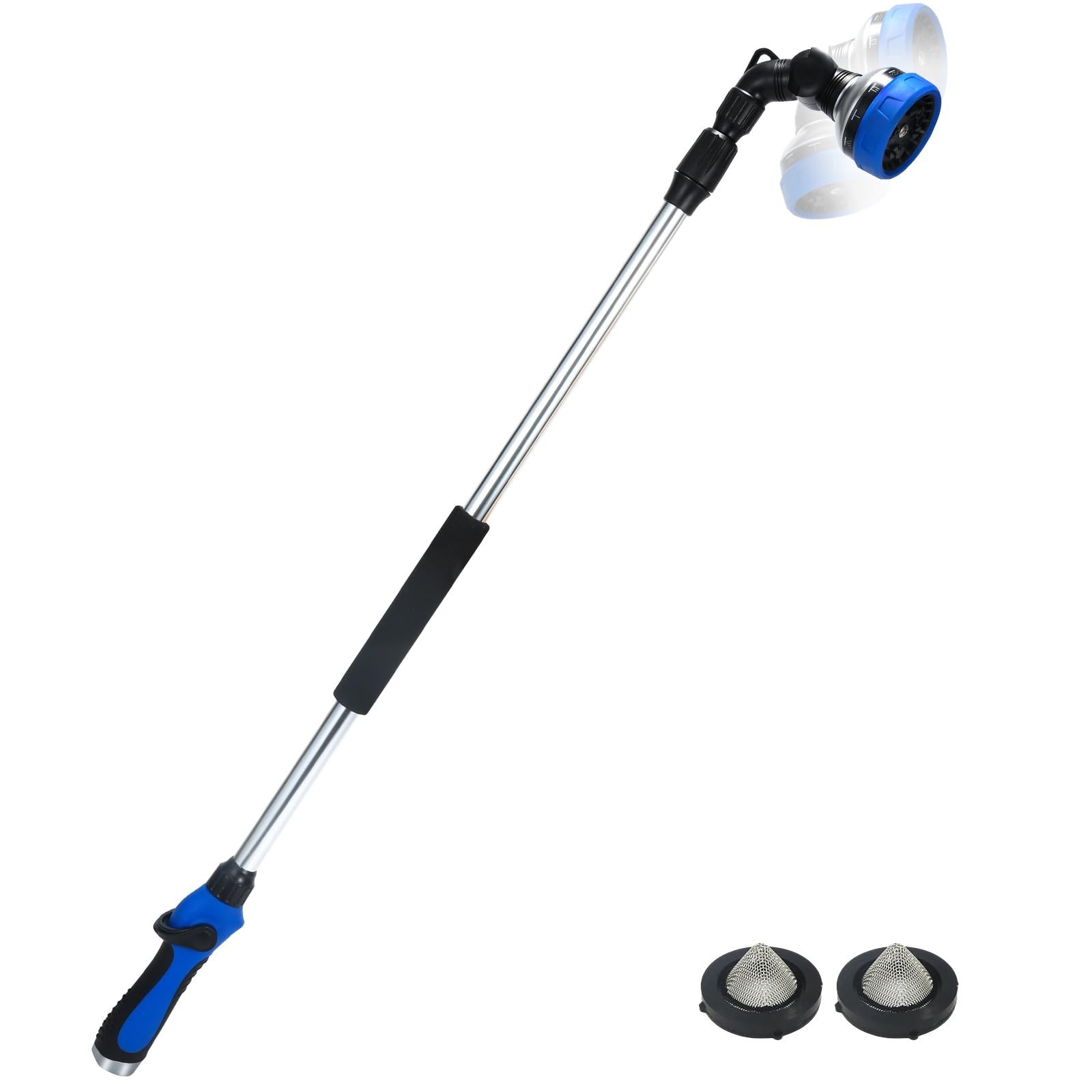 Telescoping Watering Wand for Garden Hose, 36”-54” Adjustable, 10 Sp