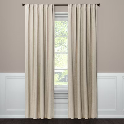 Threshold Blackout Aruba Window Curtain Panel Traditional OEKO-TEX