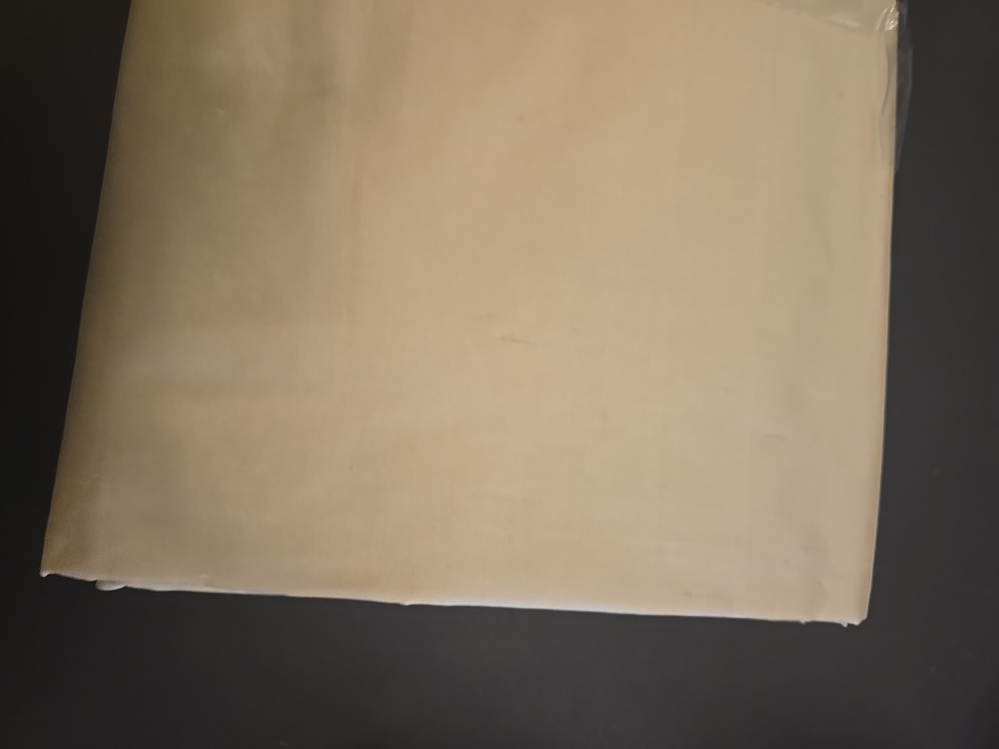 Restoration Hardware Thai Silk Solid Drapery RP 50″W x 96″L Sand NEW