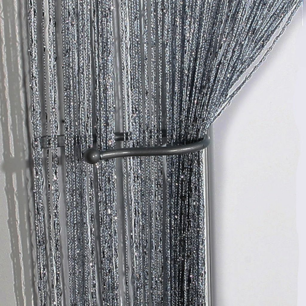 Door String Curtain Room Divider Panel Window Tassel Fringe Beads Fly Screen
