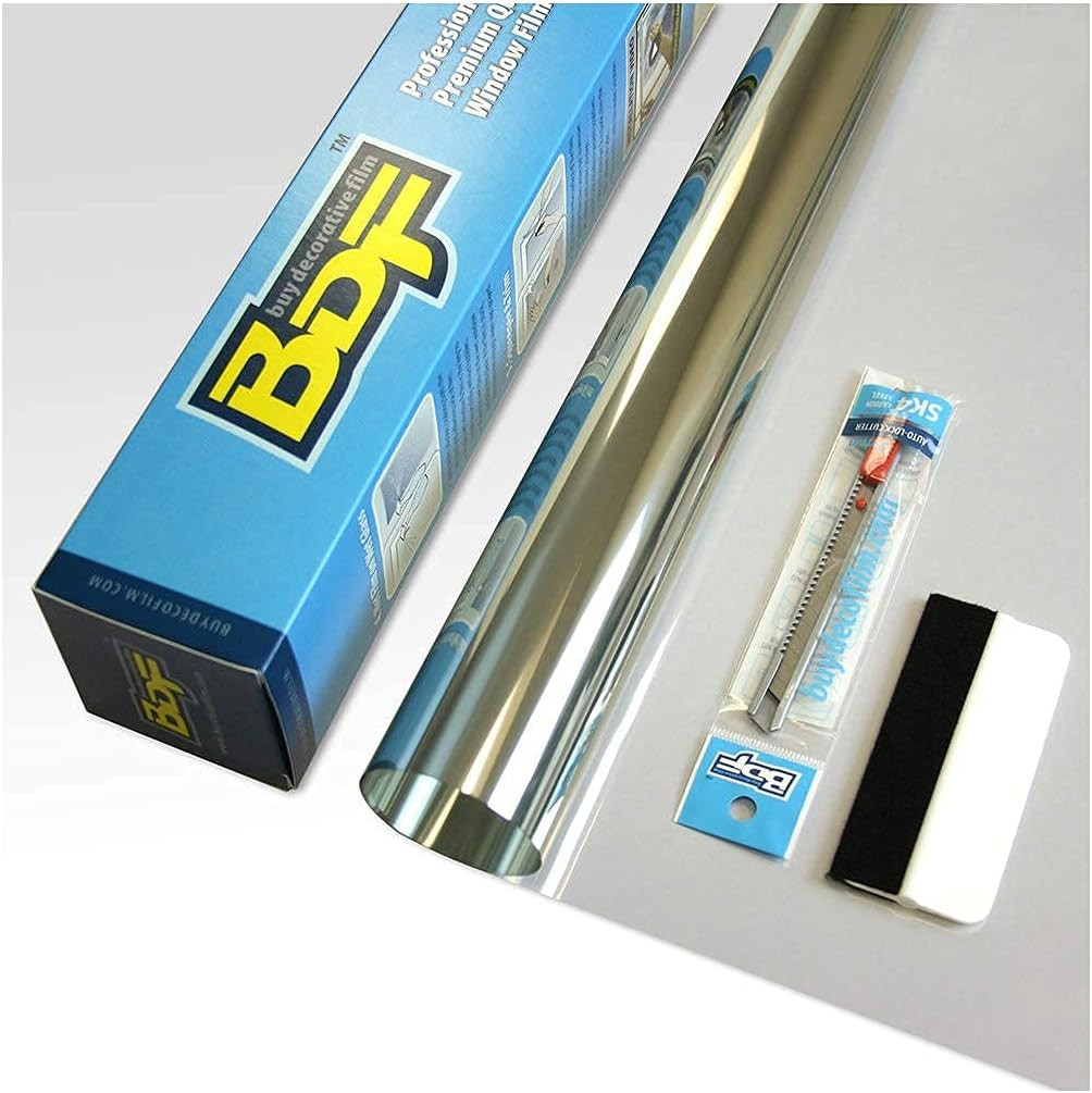 BDF NSH70 Transparent Window Film – High Heat Rejection & UV Cut, 24″x100