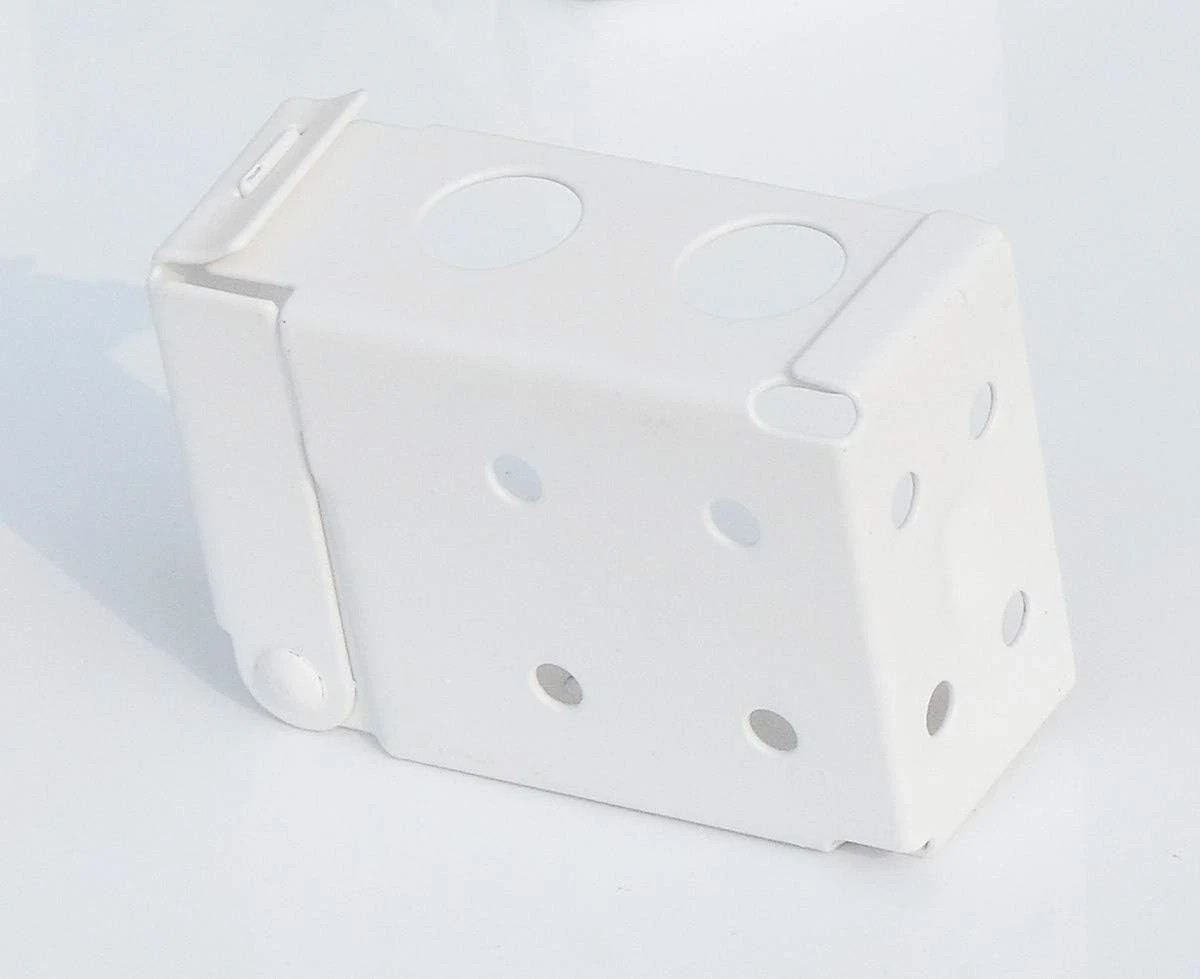 2-Pack Box Mounting Brackets for Low Profile Horizontal Blinds 1-3/4 x 2-1/2
