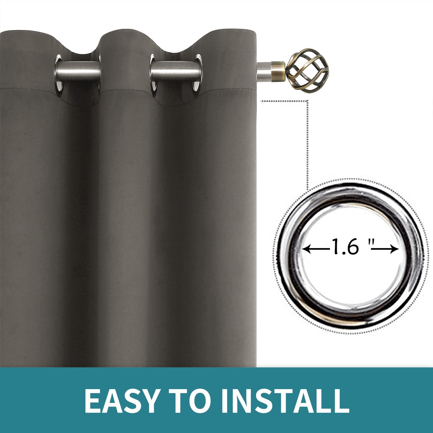 Bgment Blackout Curtains For – Insulated Room Darkening Curtains For