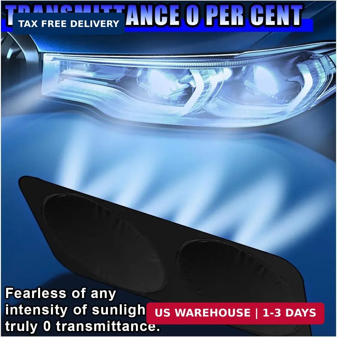 Car Windshield Sun Shade, Foldable Automotive Front Window Heat Blocking Sun Shi