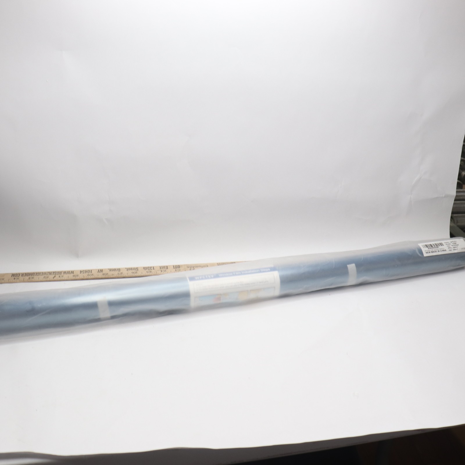 WPCTEV 1-Way Window Privacy Film Daytime Mirror Tint Blue/Silver 90x610cm