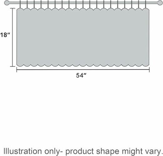 Chicken Rooster Window Valances Farmhouse 54″W x 18″L (Pack of 1) Chicken-2