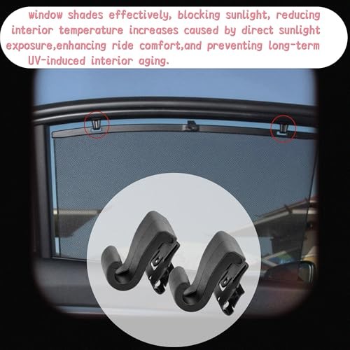 2PCS Window Shade Hook Compatible with Pacifica 2017-2024 and Voyager 2020
