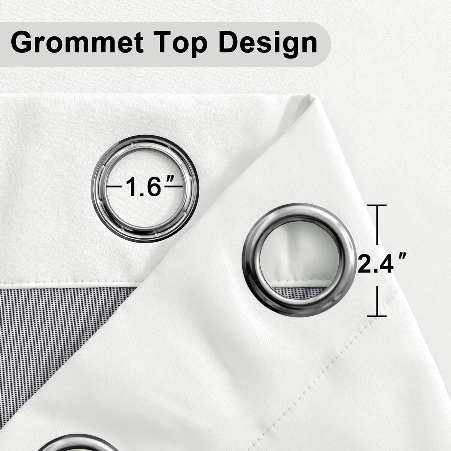 100% Blackout Window Curtains – Thermal Insulated & Completely Room Darkening