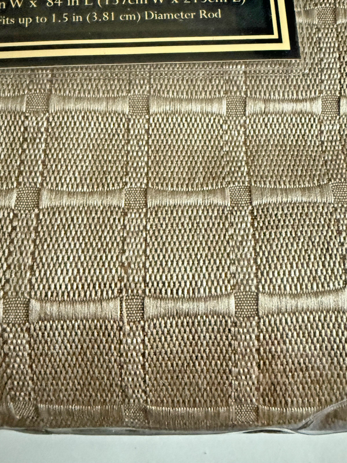 Spool Weave Grommet Curtains Drapes Panel Pair 54×84 Each Linen Bed Bath Beyond