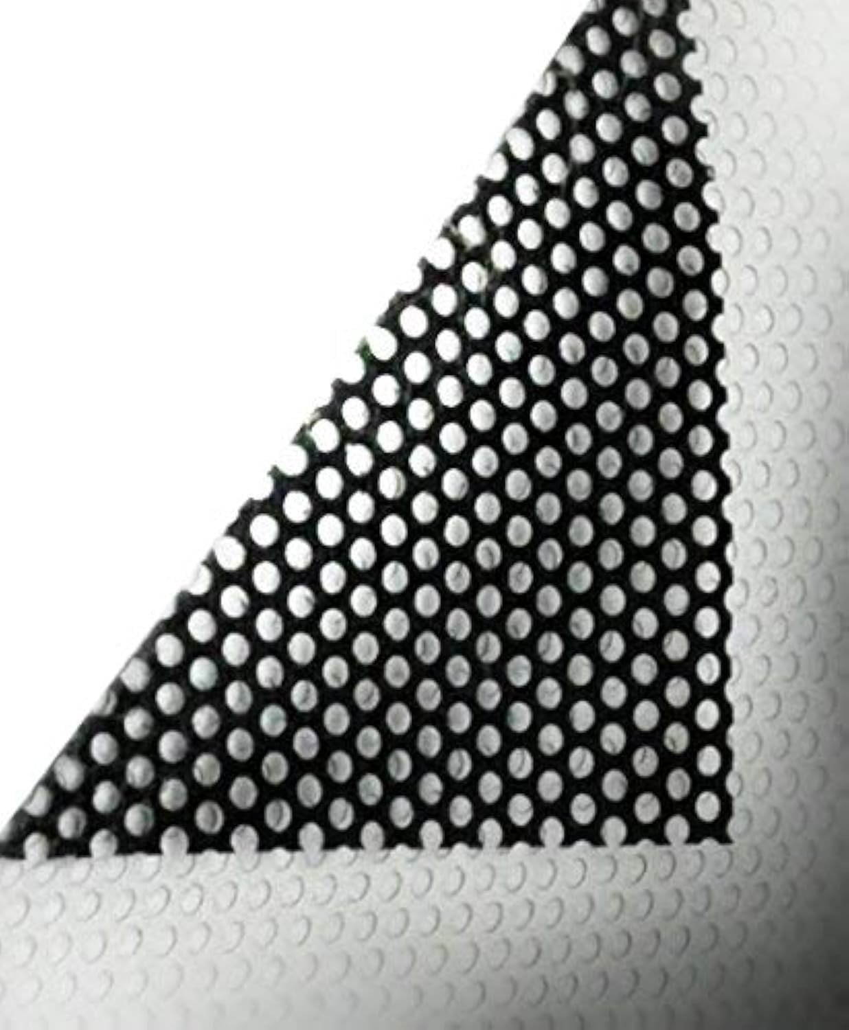 One-Way Perforated Vinyl Privacy Window Film Adhesive 0.5ft x 54″, White