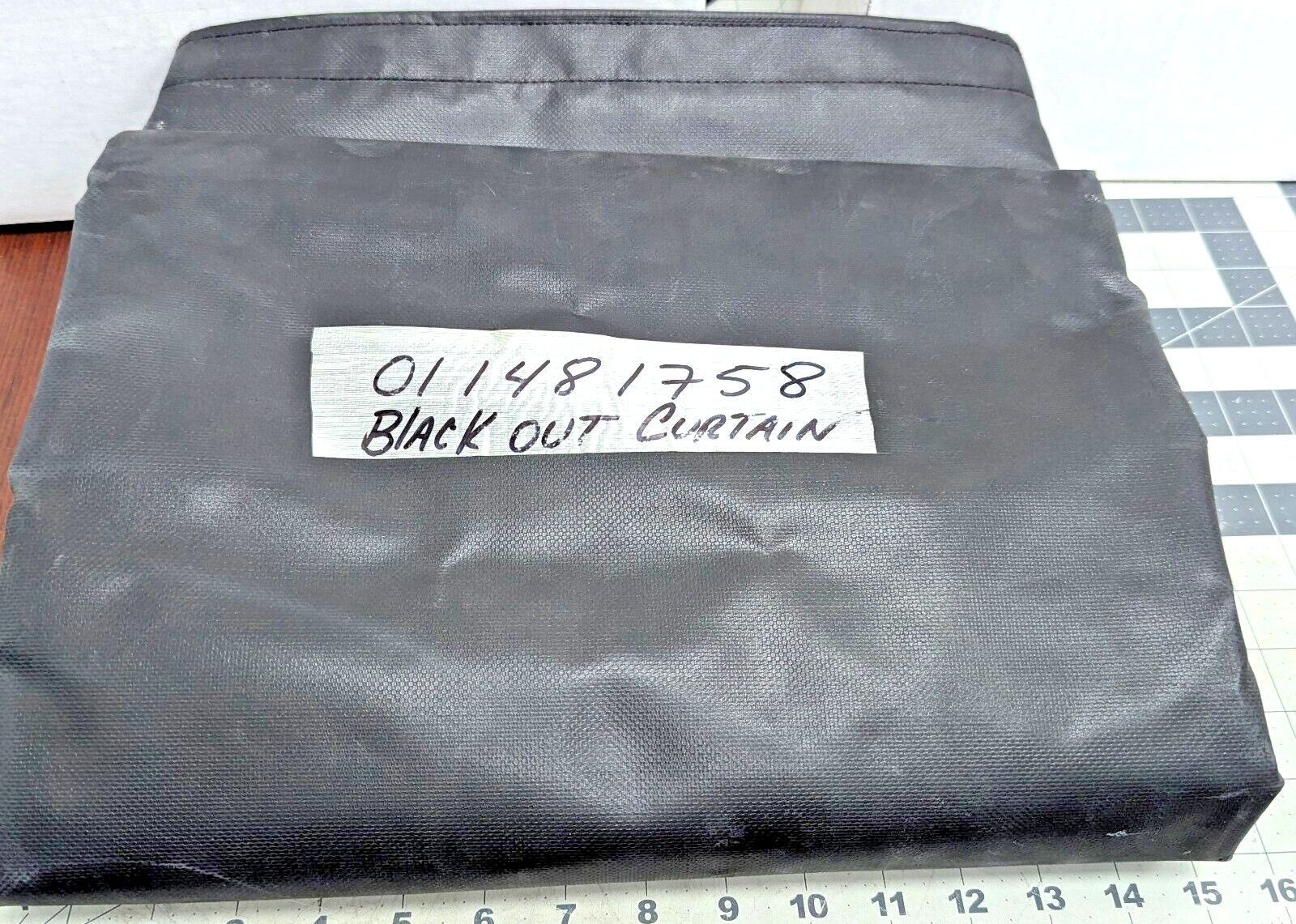 44” W X 81” L Black Out Curtain Thick Layered Polyester Material MILITARY [Z3S1]